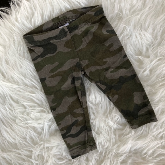 baby girl camo leggings
